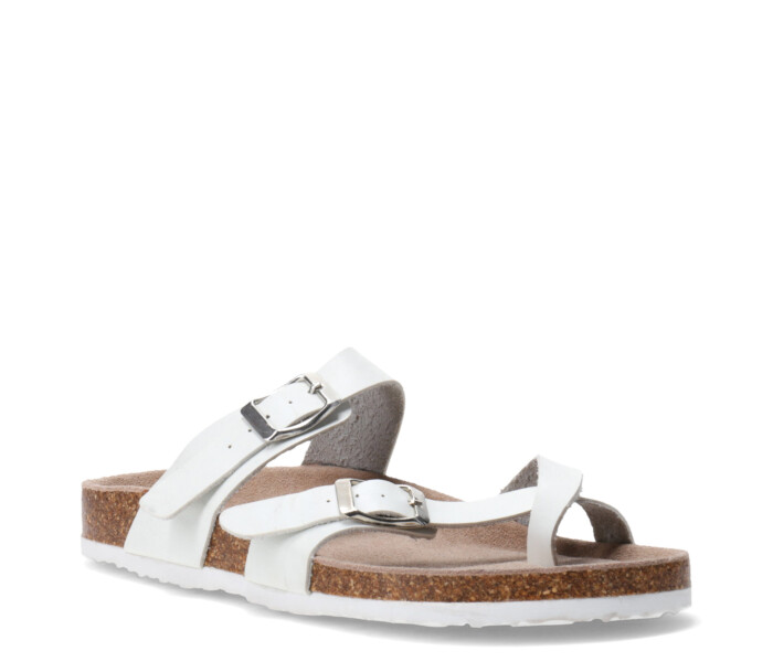 Sandalias de Mujer Miss Carol Birkana Blanco
