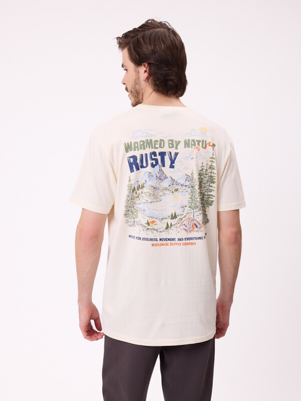 T-SHIRT HAWKER RUSTY Crudo
