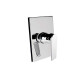 Griferia De Ducha Empotrar Linea Agora Xtreme Clever Cromada