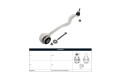 Brazo De Suspension Del BMW 540I (E39)/525 Tds (E39)/528I (E39)/525I (E39)/523I (E39)/530D (E39) 95-05 Der Brazo De Suspension Del BMW 540I (E39)/525 Tds (E39)/528I (E39)/525I (E39)/523I (E39)/530D (E39) 95-05 Der
