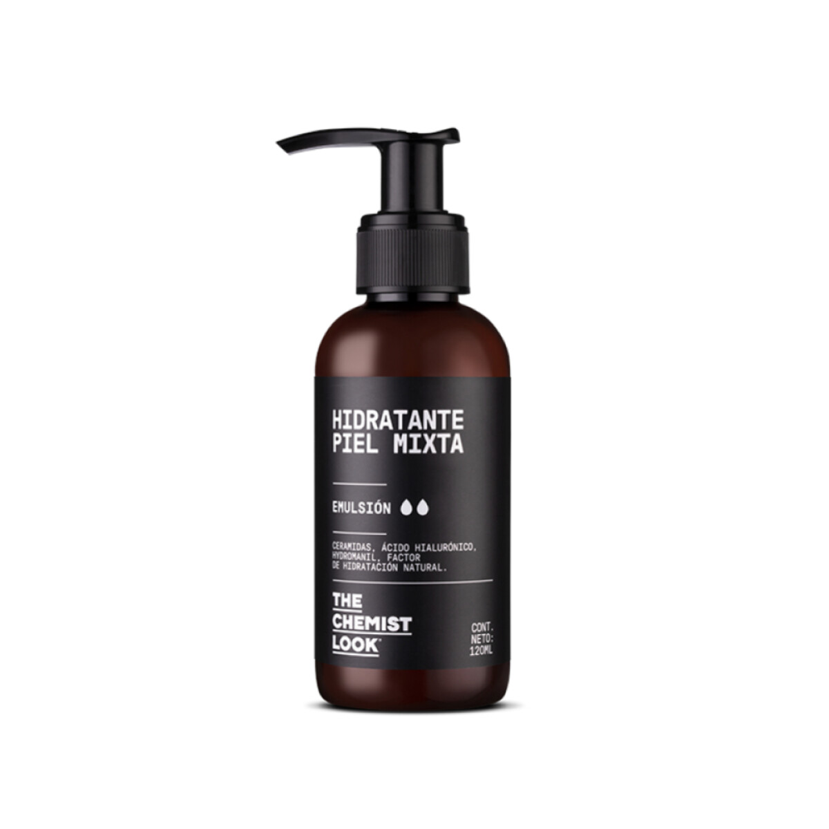 Crema Facial Hidratante The Chemist Look Piel Mixta 120ml 