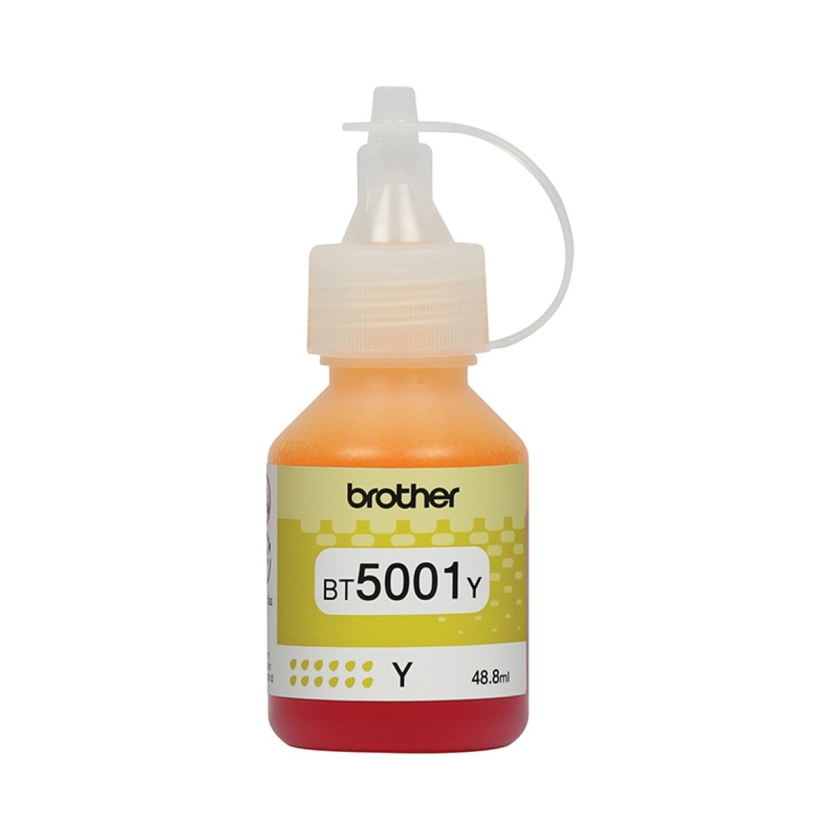 Insumo Tinta Botella Brother Yellow BT5001Y (DCP-T310) 