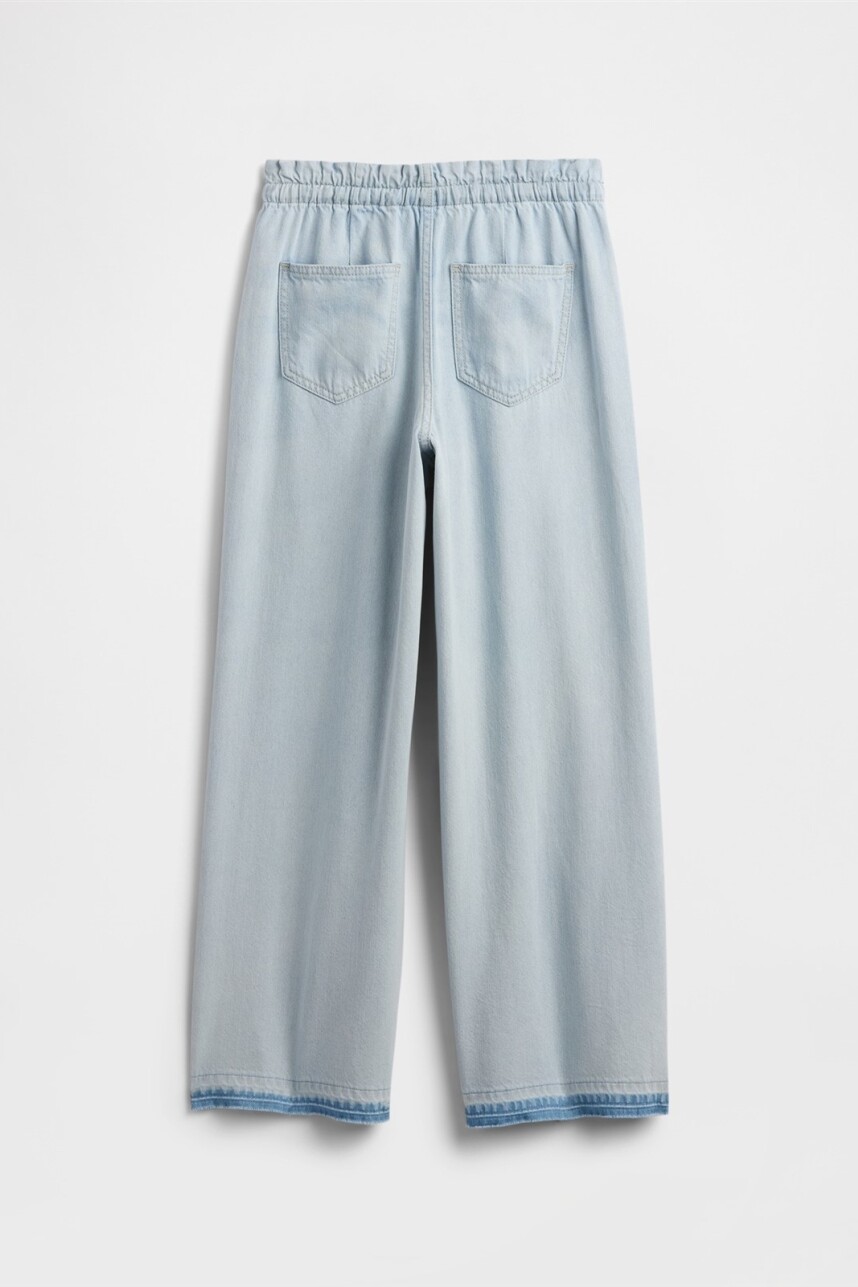 Jean Baggy Niña Light Wash