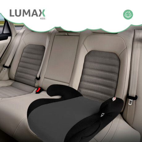 Booster Alzador de Seguridad Lumax Kids para Auto Negro