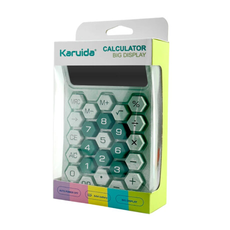 Calculadora Karuida Diseño Verde