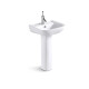 PEDESTAL PARA LAVATORIO PIEZA MUSCARI BLANCO BRILLO BAÑO 000