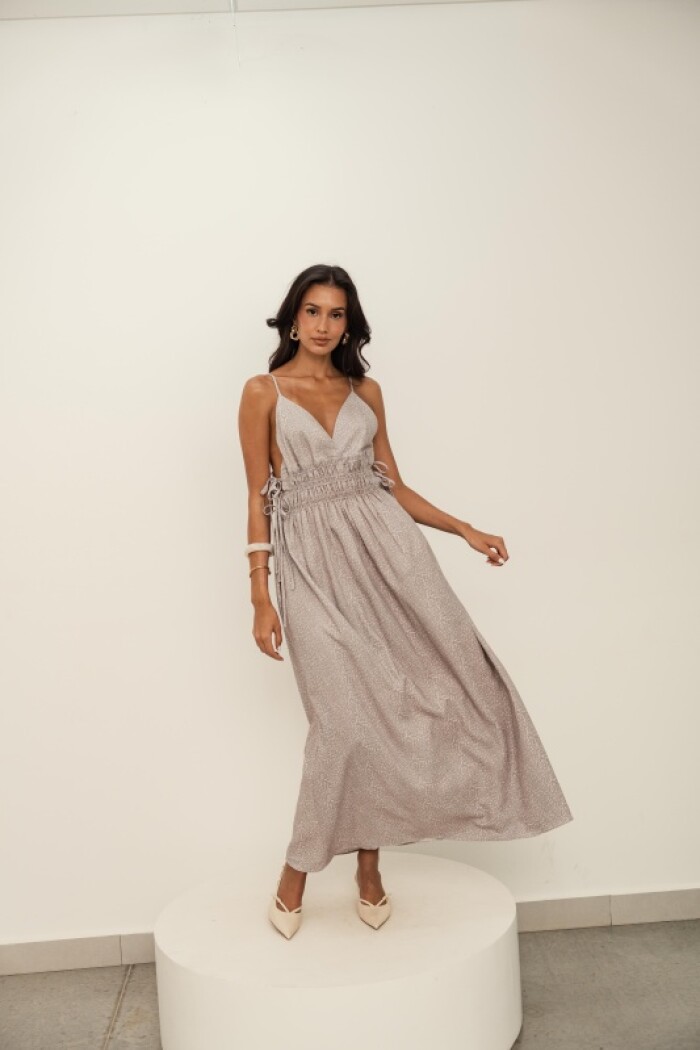 VESTIDO CAMELIA MAXI LEOPARD MINI VESTIDO CAMELIA MAXI LEOPARD MINI
