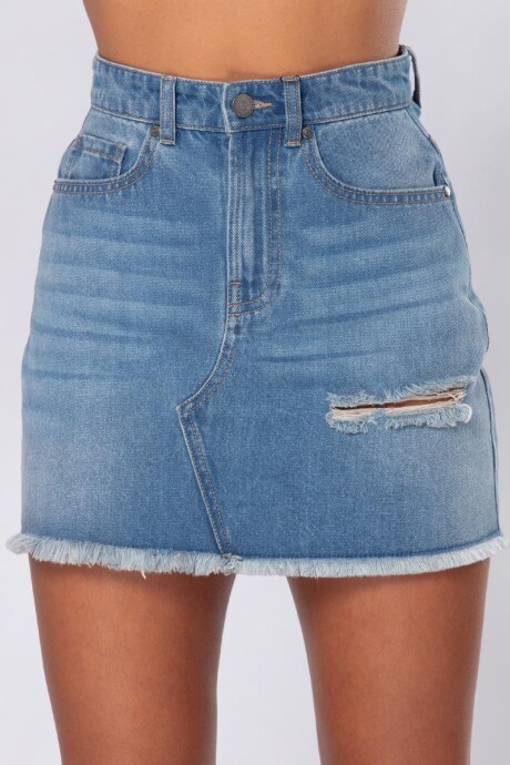 FALDA BAMBA RUSTY ( DALMA ) Azul