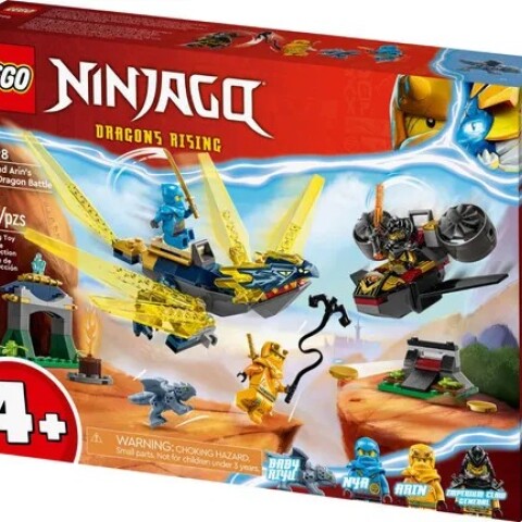 Lego Ninjago Batalla Por El Dragón Bebé 157 Pz Lego Ninjago Batalla Por El Dragón Bebé 157 Pz