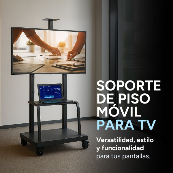 Soporte De Piso Para Tv Monitor 32 A 70 Pulgadas Ruedas Soporte De Piso Para Tv Monitor 32 A 70 Pulgadas Ruedas