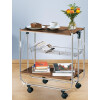 Carrito de servicio Dinett DELUXE NOGAL Wenko Carrito de servicio Dinett DELUXE NOGAL Wenko