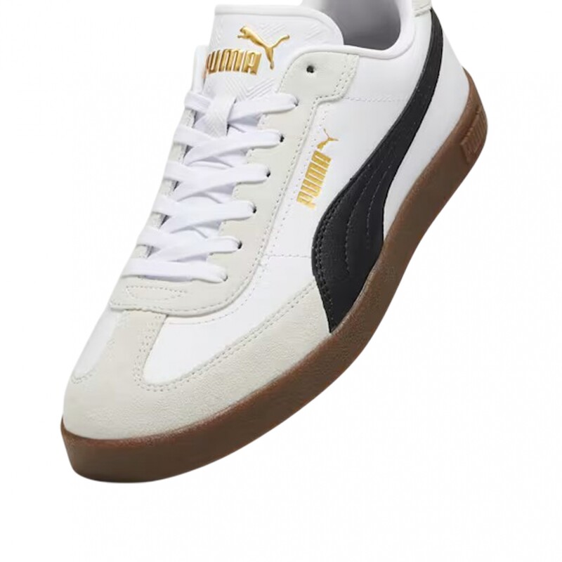 Championes Puma Club Li Era White/Black/Gum