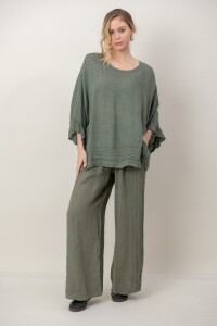 BLUSA ZENIT Verde seco