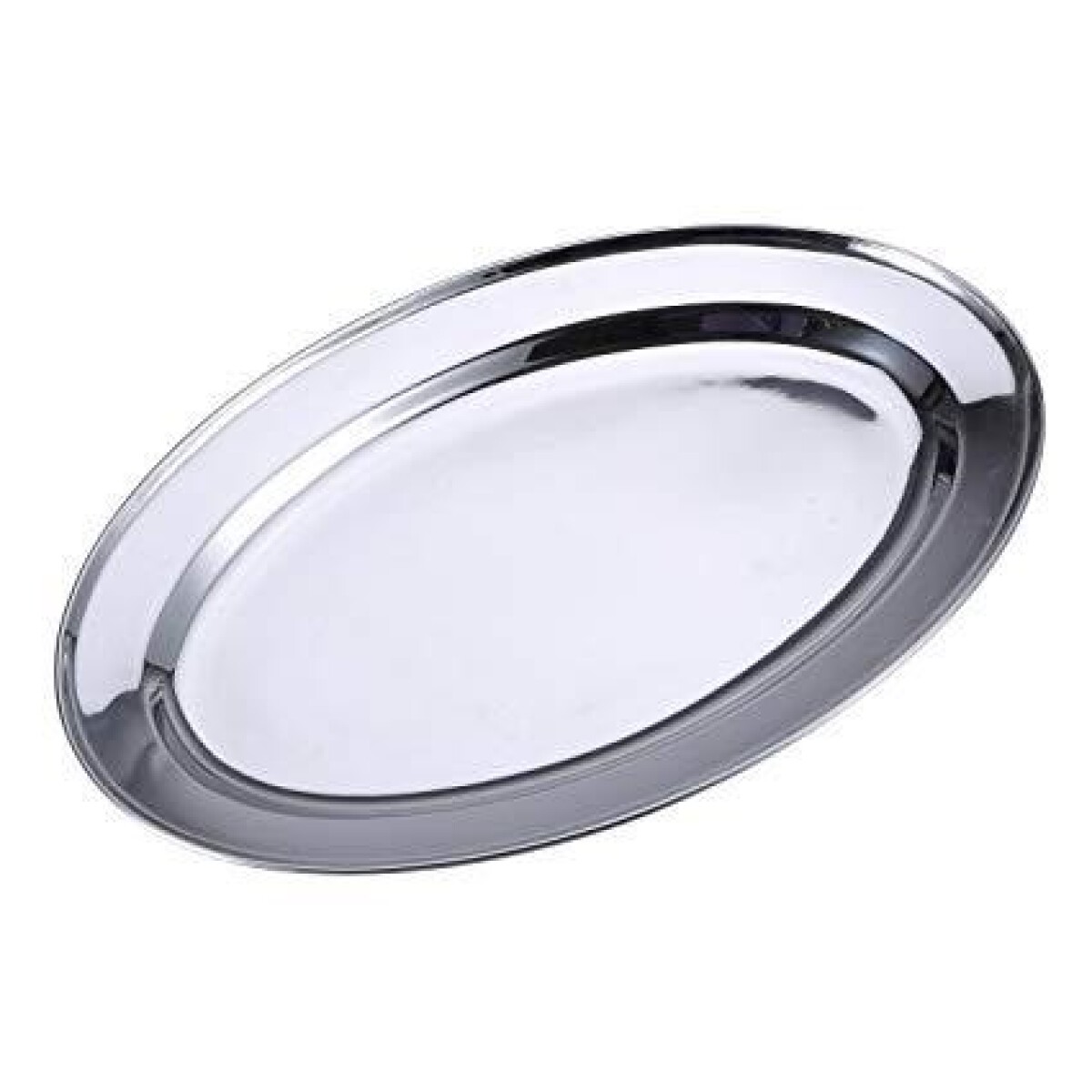 BANDEJA OVAL 35 CM CORRINA - PLATA 