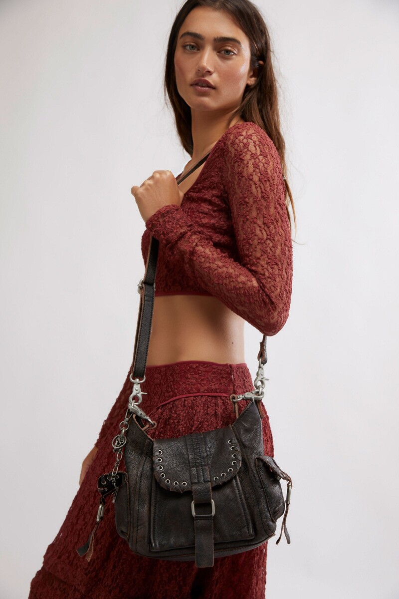 CARTERA BABY LEIGH Negro