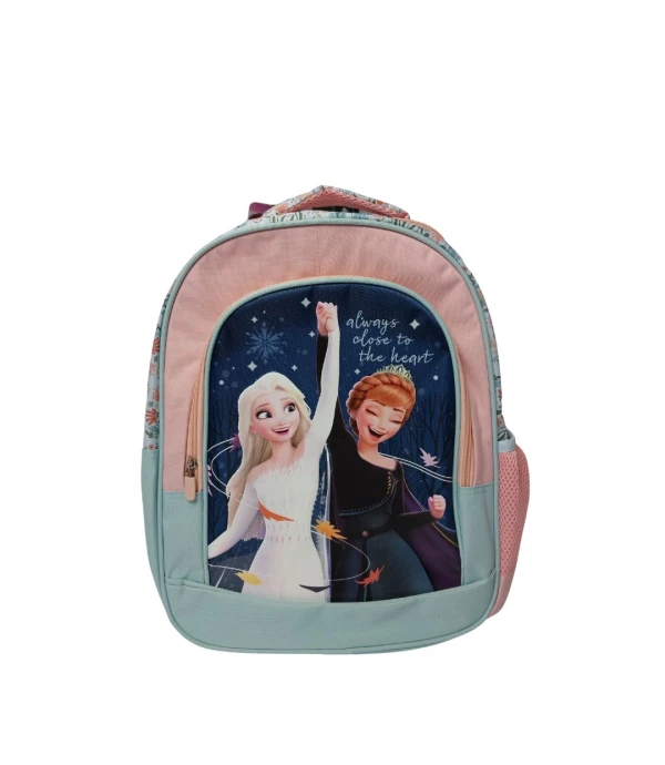 MOCHILA 40 CM 3D TAFETA FROZEN MENTA S/C