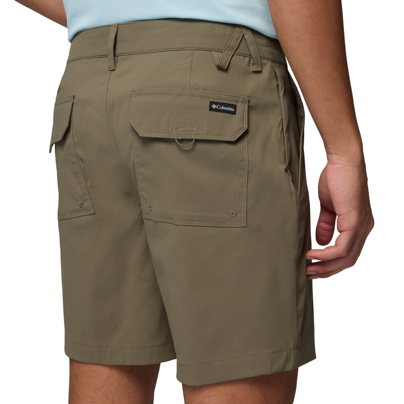 Short Tech Trail Utility Hombre Stone Green