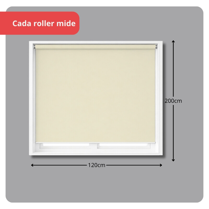 Set x2 Cortina roller blackout 180x200 cm ARENA