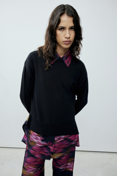 SWEATER TRUMAN Negro