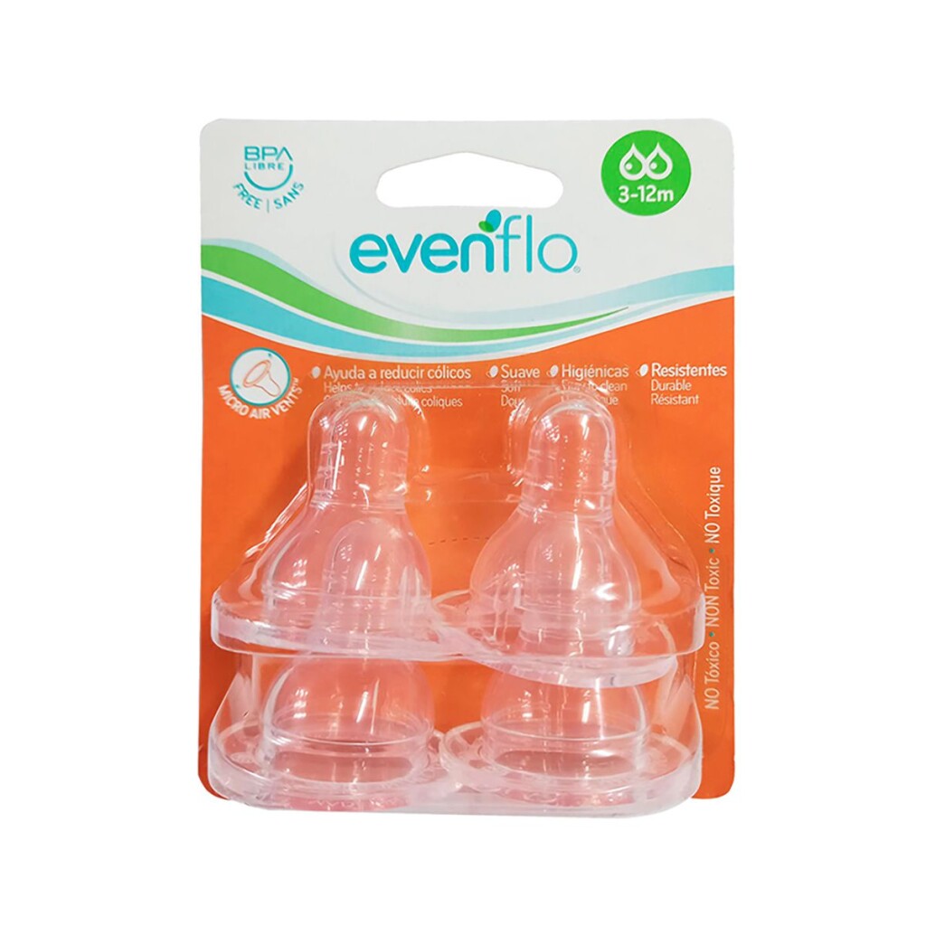 Evenflo Tetina Fm Blister 4x
