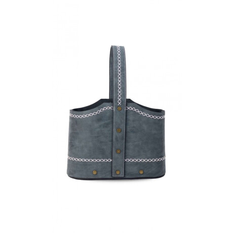 Posatermo Butan C/Costura Artesanal Azul