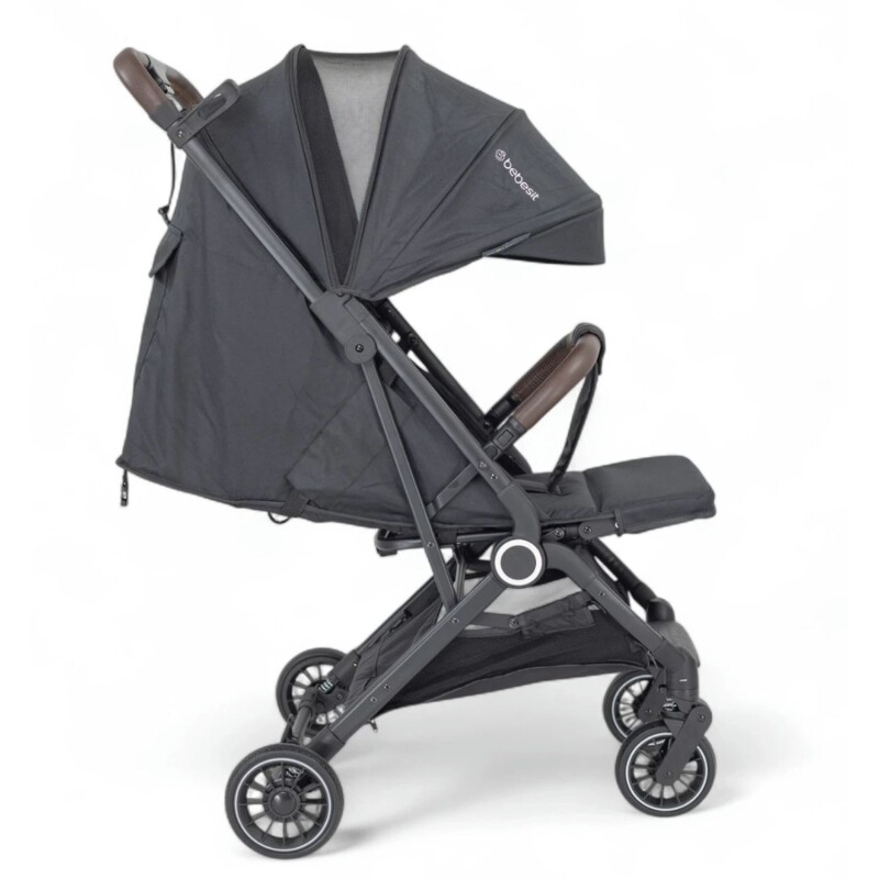 Coche De Paseo Micro Bebesit Compacto De Viaje Negro