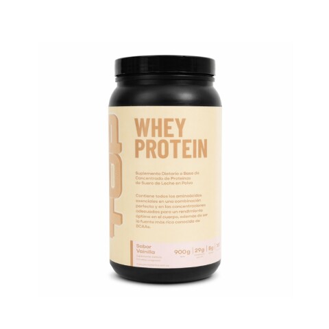 Whey Protein concentrado de proteínas 900g Sabor vainilla