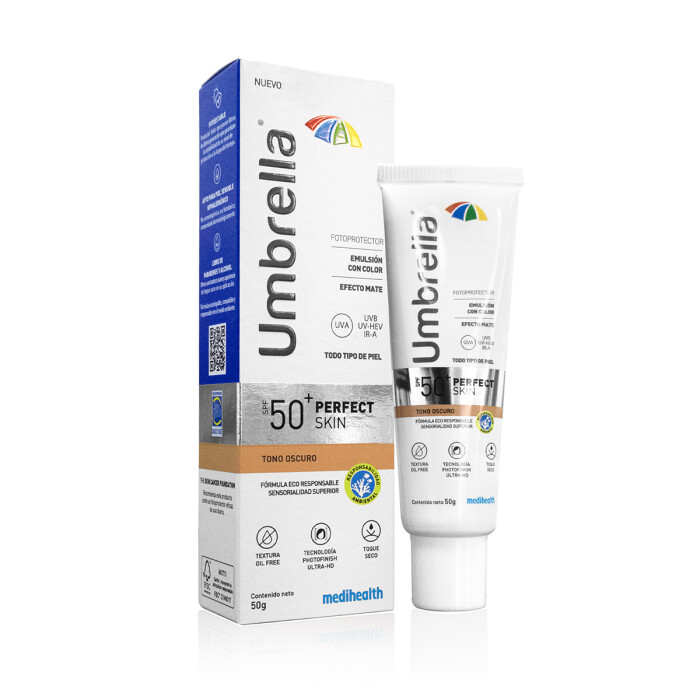 UMBRELLA PERFECT SKIN OSCURO TUBO X 50GR única