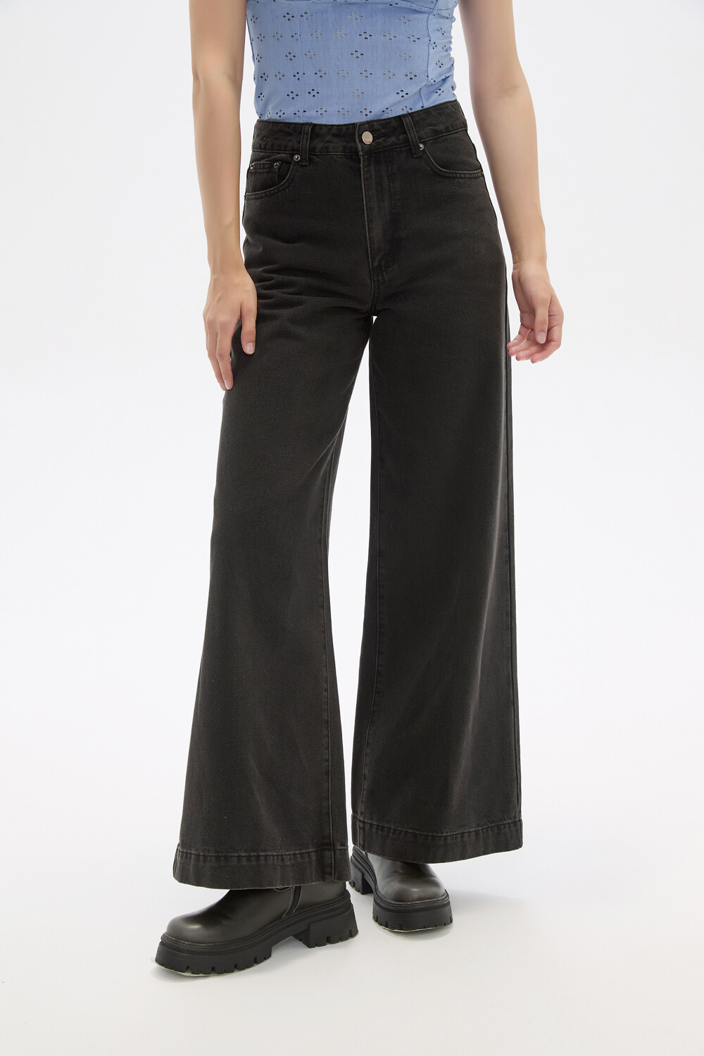 Pantalon Melvara Gris Oscuro