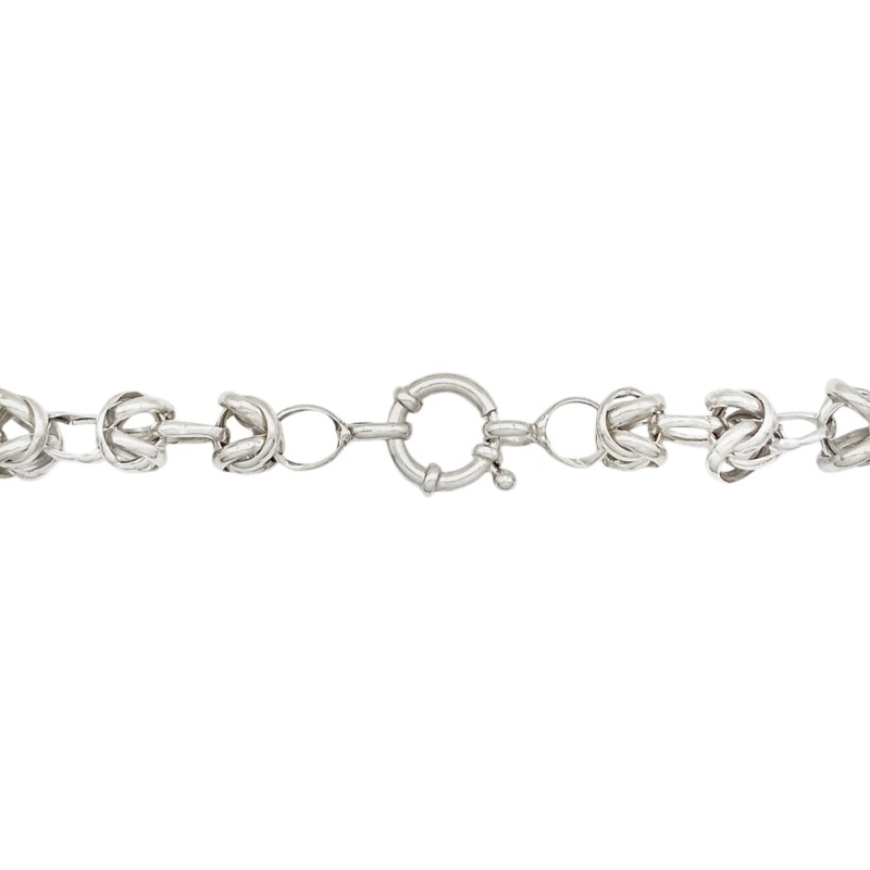 Cadena Bali- Plata 925 -Sin piedra-CD3238 sinpiedra