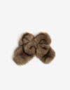 Hebillas Francesas Hebilla Francesa Pelo Sintético - Marron Beige
