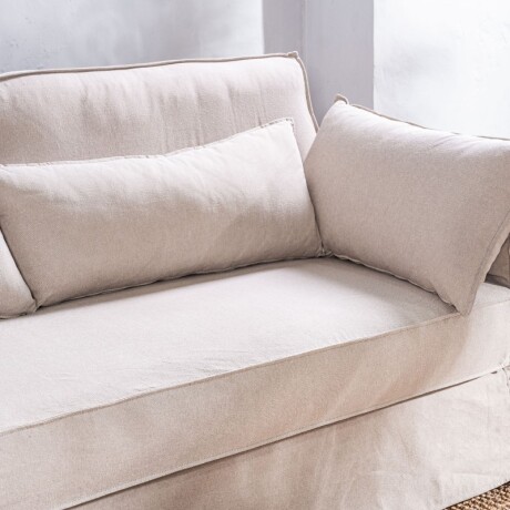 Sillón Garda 3 Cuerpos Crudo