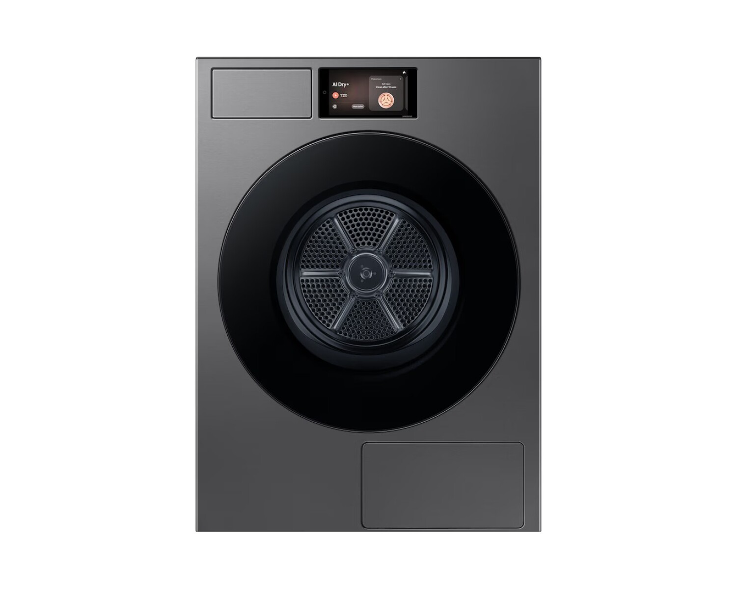 Secadora Samsung 17 kg Gris con Bomba de Calor Híbrida, AI Dry+ y AI Home DV90F17CDS 