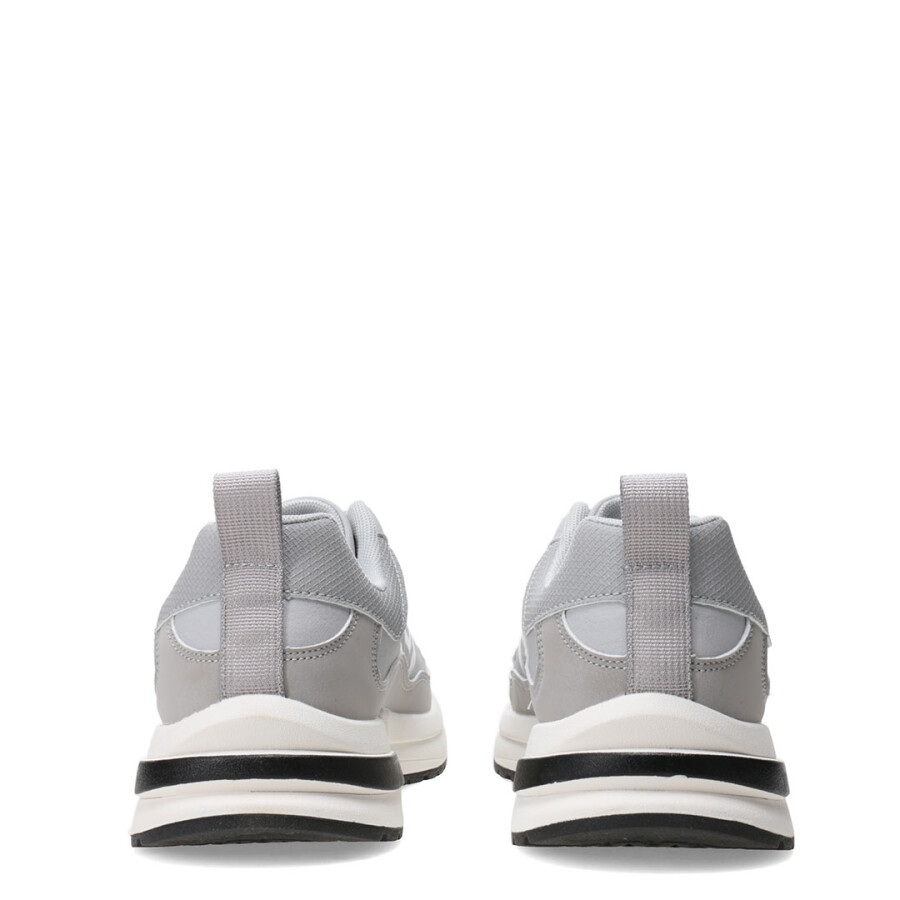 Championes de Hombre Umbro Refine Gris - Blanco