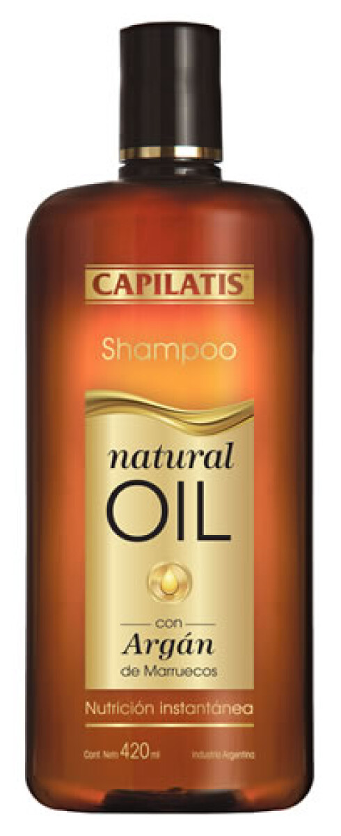 Shampoo Capilatis Argán de Marruecos 420 ml – Reparación y Suavidad Extrema