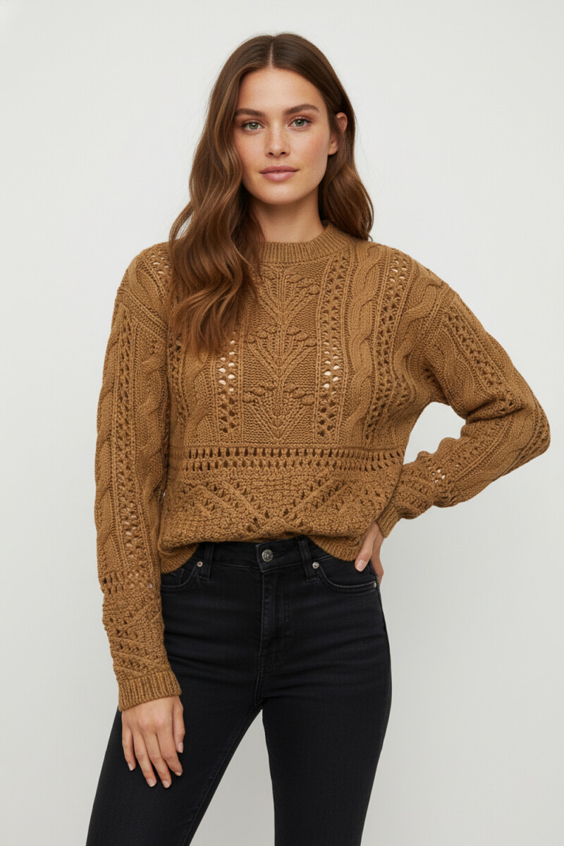 Sweater Ranca - Caramelo 