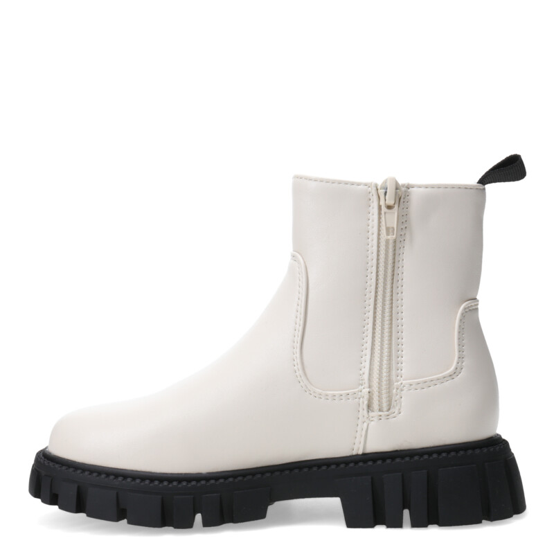 Bota de Niña MINI Miss Carol NARVA con elastico Blanco Hueso
