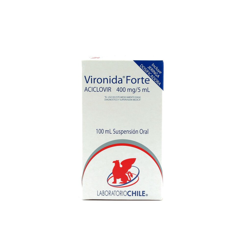 VIRONIDA FORTE 400 MG. SUSP. FRASCO X 10 única