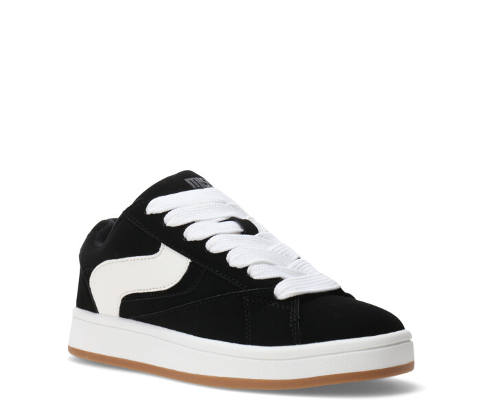 Championes de Mujer Miss Carol SIEGE acordonado Negro