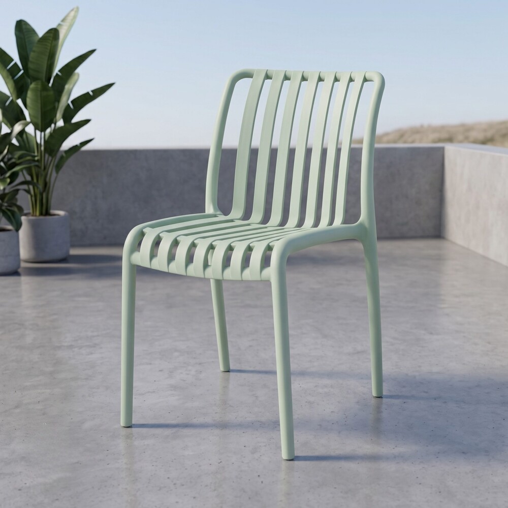 Silla de Exterior Omega Verde