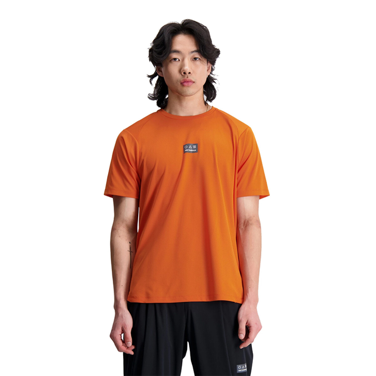 Remera New Balance Impact - Naranja 