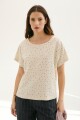 BLUSA DOT NATURAL