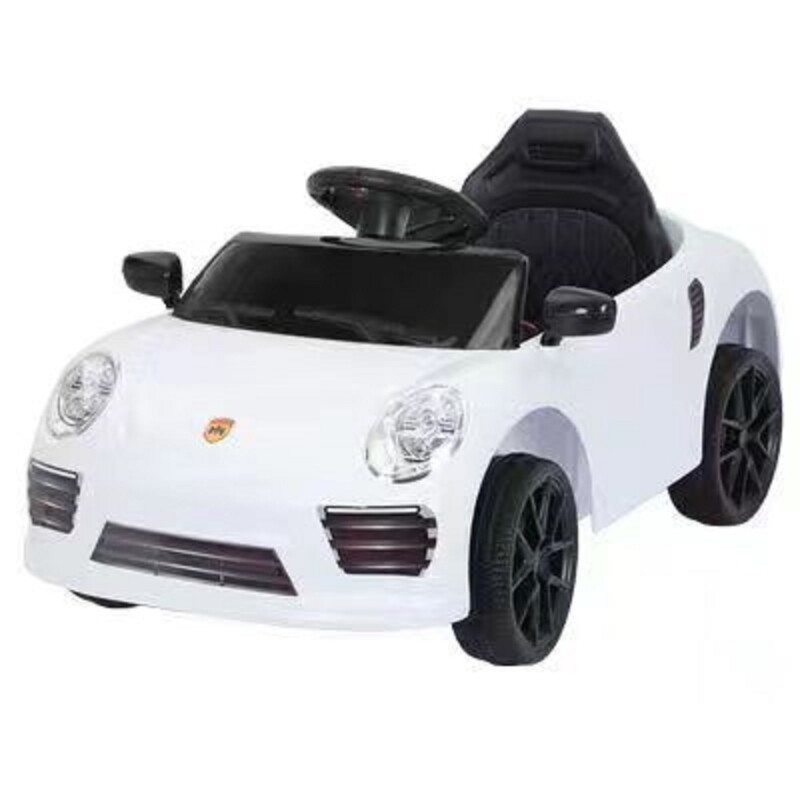 Auto a batería tipo Porsche Bebesit- Blanco Auto a batería tipo Porsche Bebesit- Blanco