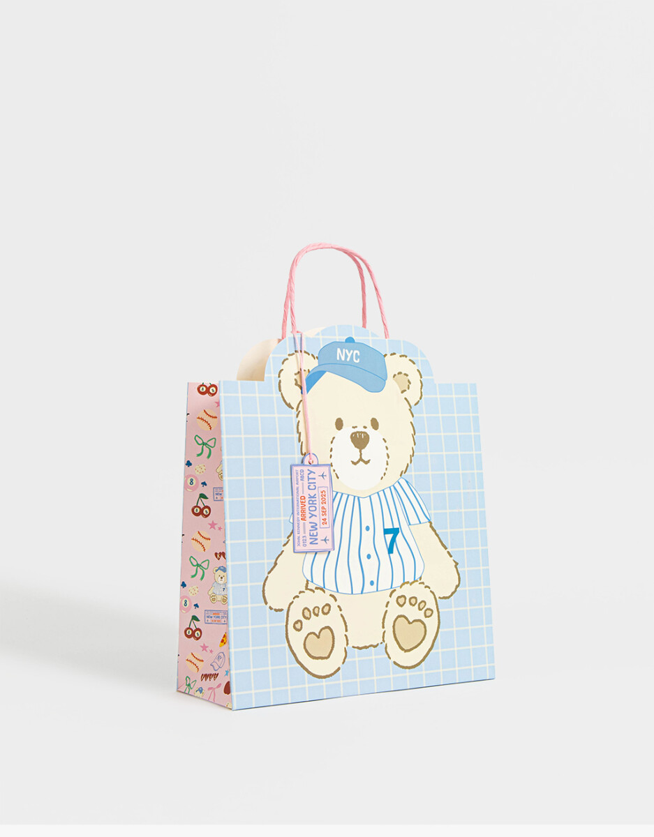 Bolsa De Regalo Mediana Con Borde Troquelado 