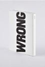 NOTEBOOK GRAPHIC L-WRITE-WRONG Blanco