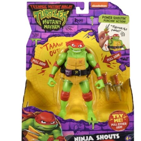 Figura Tortugas Ninja Deluxe RAPHAEL