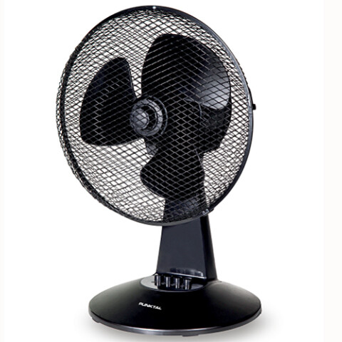 VENTILADOR DE MESA PUNKTAL PK 3016 VT 30 cm Negro Sin color