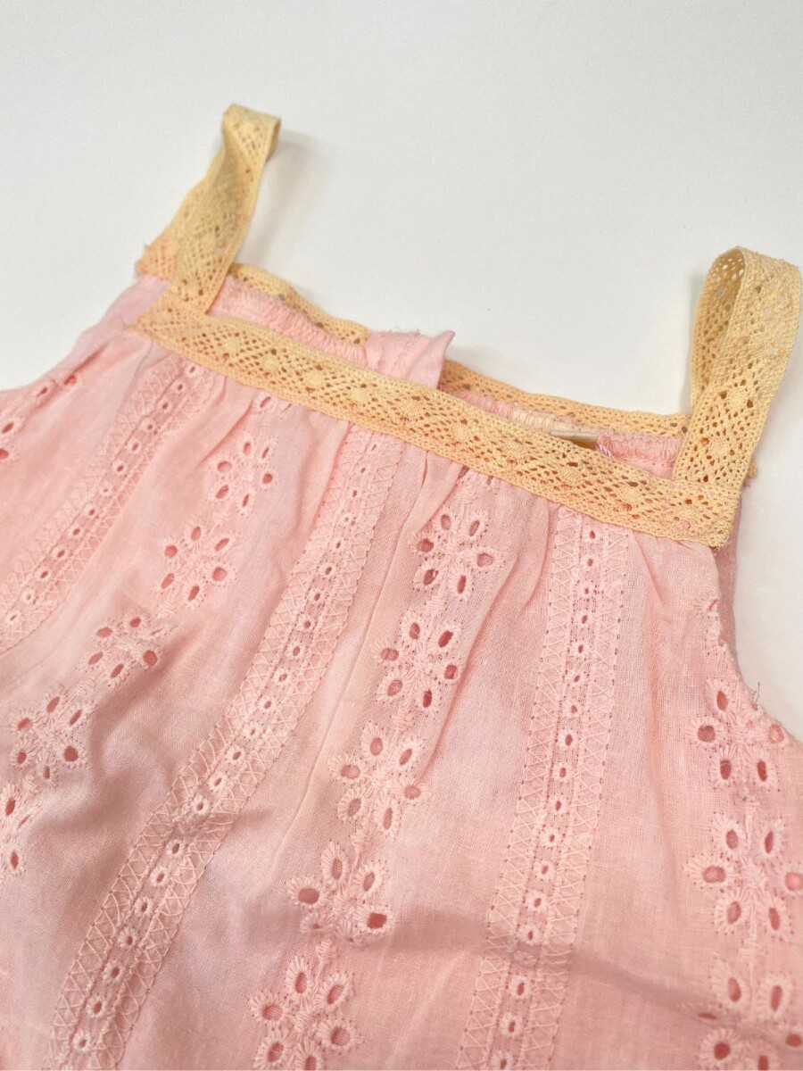 Musculosa Broderi N+ Girl - Rosa 