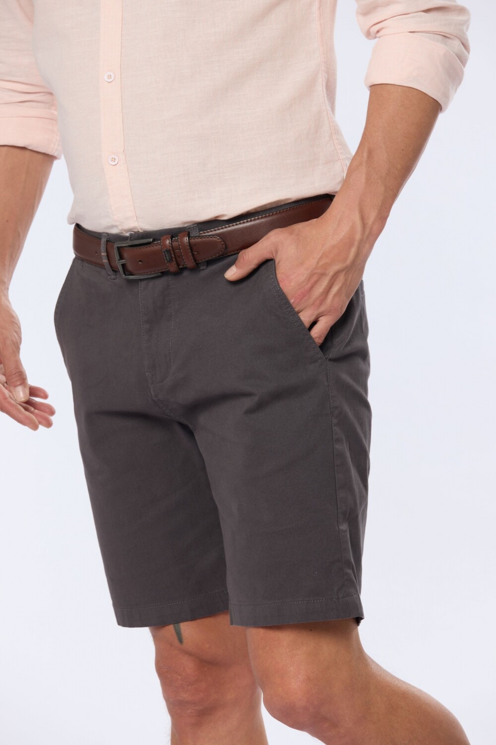 BERMUDA CLASICA Gris