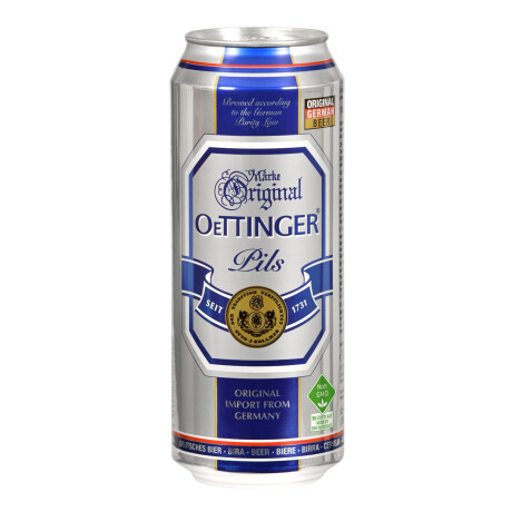 CERVEZA ALEMANA OETTINGER 473 ml. - FUNDA x24 Unidades CERVEZA ALEMANA OETTINGER 473 ml. - FUNDA x24 Unidades